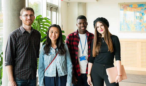 Postgraduate Students at Queen Margaret University, Edinburgh