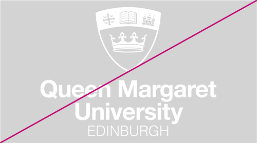 Background too light for white QMU logo