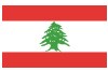 The flag of Lebanon