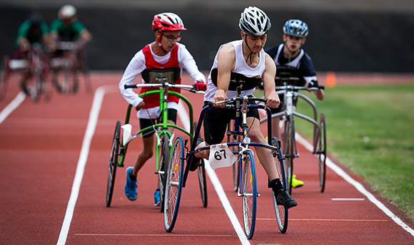 Photo of Frame Running race in progress