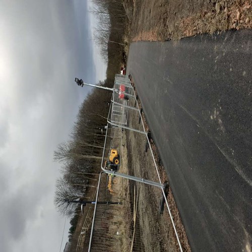 Image of Construction Work on Campus