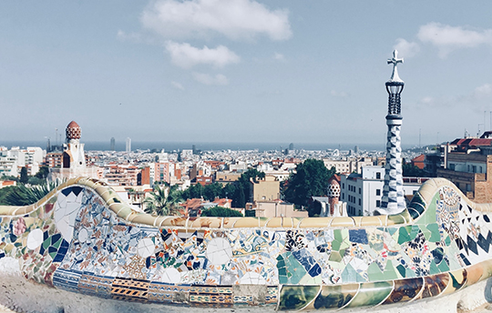 Barcelona skyline